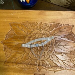 Silver Mesh Bracelet with Clasp for Pandora Reflections charms 925 NWOT 8.3 inch